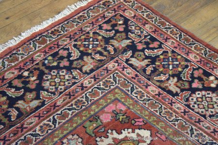 Hand-Knotted Mahal Carpet From Iran (Persian)