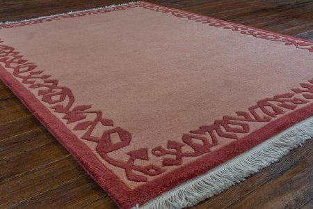 Hand-Made Nepalese 60 Knot Rug From Nepal