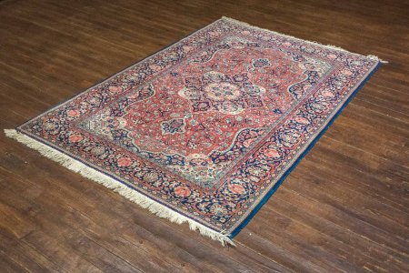 Antique Kashan Rug From Iran (Persian)