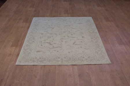 Hand-Knotted Khyber Rug From India