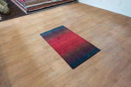 Hand-Knotted Rothco Rug From India