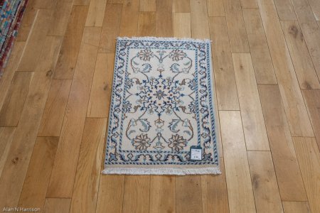 Hand-Knotted Tabas Rug From Iran (Persian)