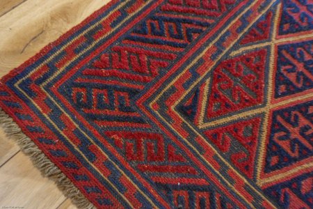 Hand-Made Mushwani Rug From Afghanistan