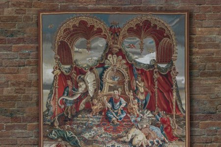 Hand-Made Renaisance Aubusson Wall Hanging From China