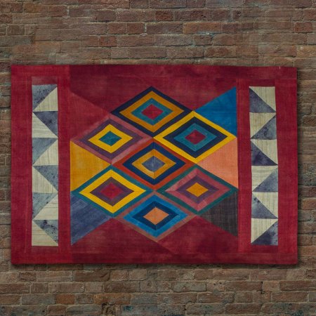 Hand-Made Kilim Art Wall Hanging From Turkey