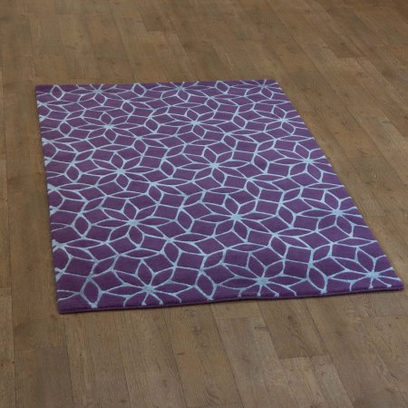 Hand-Knotted Tinchuli Rug From Nepal