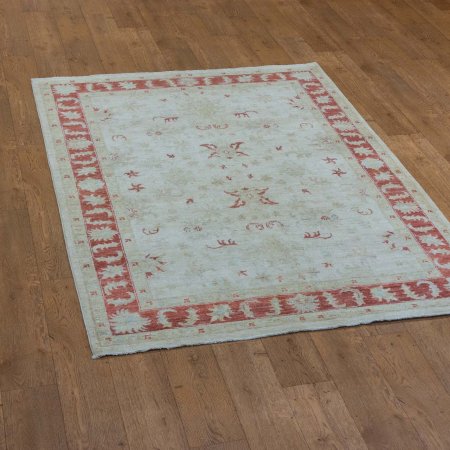 Hand-Knotted Sultanabad Rug From Afghanistan