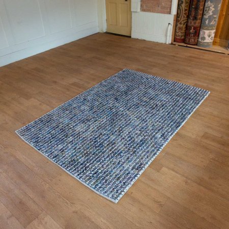 Hand-Knotted Rothco Rug From India