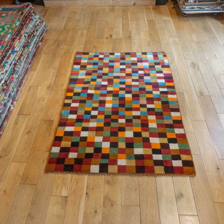 Hand-Knotted Beluch Rug From Afghanistan