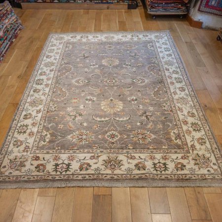 Hand-Knotted Sultanabad Rug From Afghanistan