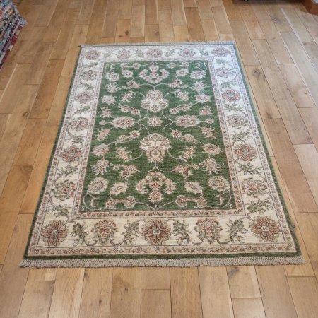 Hand-Knotted Sultanabad Rug From Afghanistan