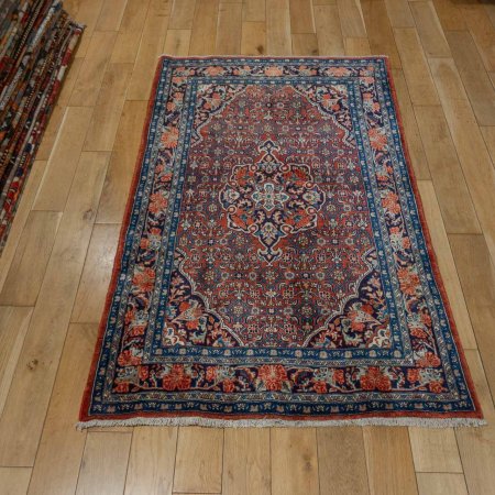 Hand-Knotted Bidjar Rug From Iran (Persian)