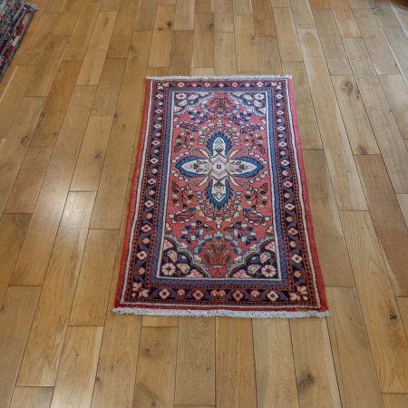 Hand-Knotted Lillahagn Rug From Iran (Persian)