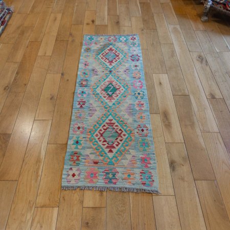 Hand-Made Mazar Runner From Afghanistan