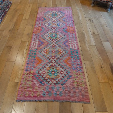 Hand-Made Mazar Runner From Afghanistan