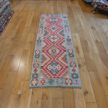 Hand-Made Mazar Runner From Afghanistan