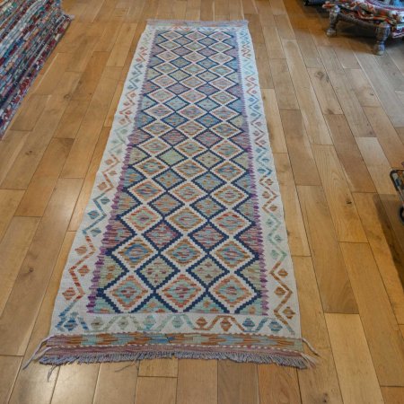 Hand-Made Mazar Runner From Afghanistan