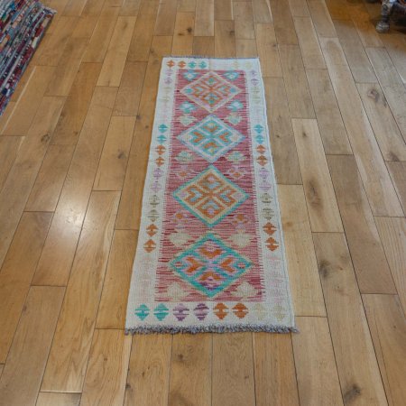 Hand-Made Mazar Runner From Afghanistan