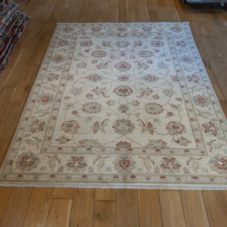 Hand-Knotted Sultanabad Rug From Afghanistan