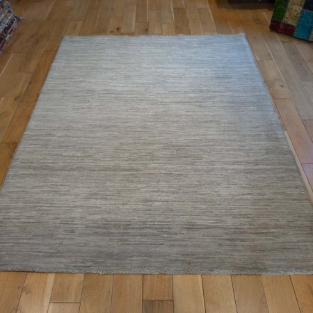 Hand-Knotted Berber Natural Rug From Afghanistan