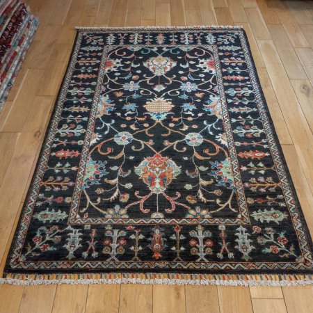 Hand-Knotted Sultanabad Rug From Afghanistan