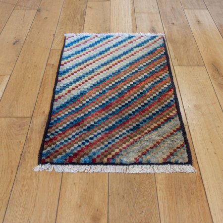 Hand-Knotted Chubi Rug From Afghanistan