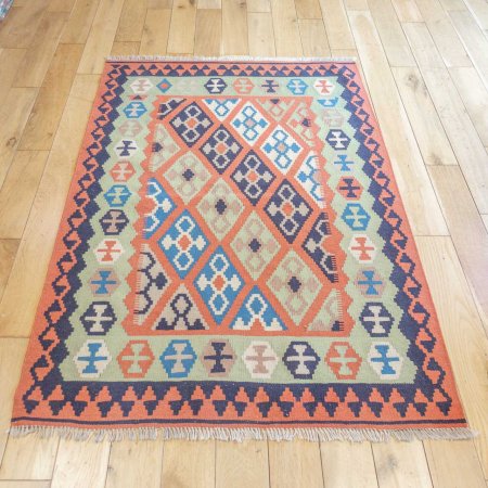 Hand-Made Qashgai Kilim From Iran (Persian)