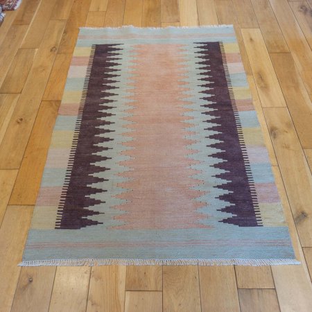 Hand-Made Mazar Kilim From Afghanistan