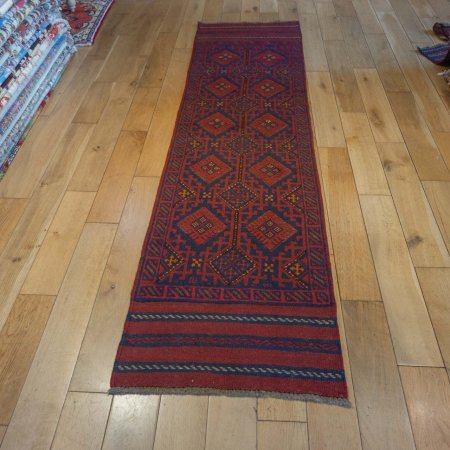 Hand-Made Mushwani Runner From Afghanistan