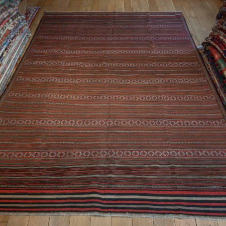 Hand-Made Yumot Kilim Kilim From Iran (Persian)