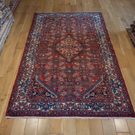 Hand-Knotted Tajabad Rug From Iran (Persian)