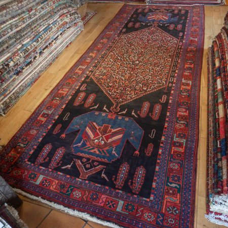 Hand-Knotted Kolyai Runner From Iran (Persian)