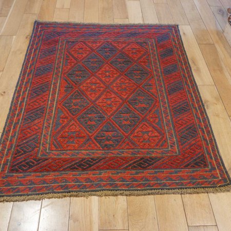 Hand-Made Mushwani Rug From Afghanistan