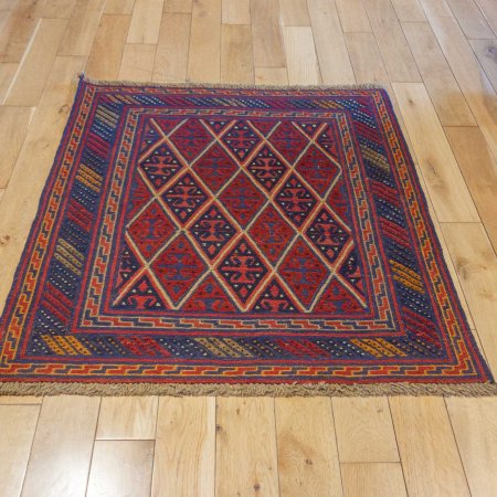 Hand-Made Mushwani Rug From Afghanistan