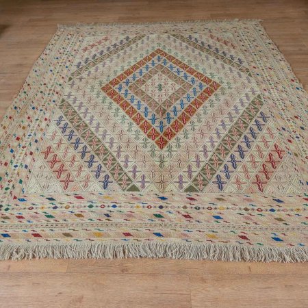 Hand-Made Fine Mushwani Rug From Afghanistan