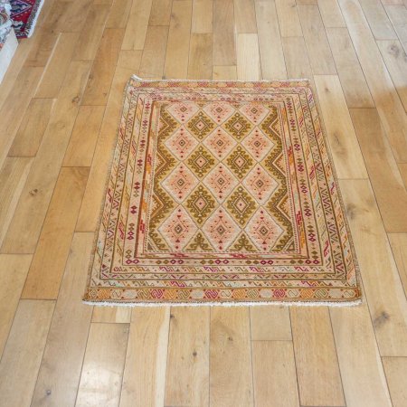 Hand-Made Fine Mushwani Rug From Afghanistan