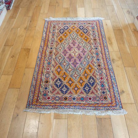 Hand-Made Fine Mushwani Rug From Afghanistan