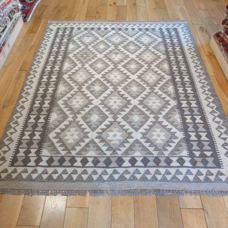 Hand-Made Mazar Kilim From Afghanistan