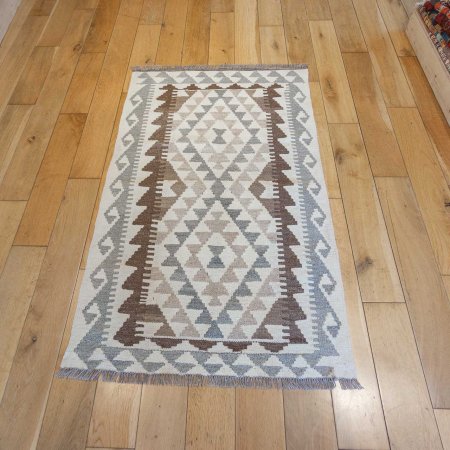 Hand-Made Mazar Kilim From Afghanistan