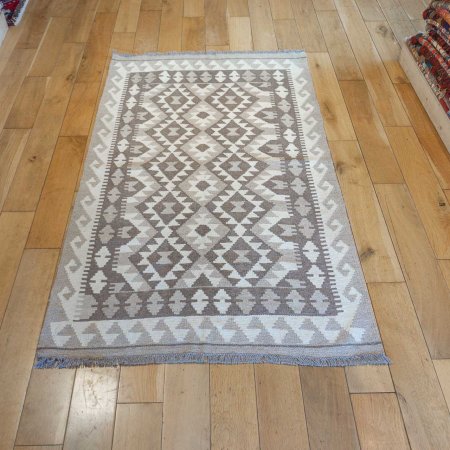 Hand-Made Mazar Kilim From Afghanistan