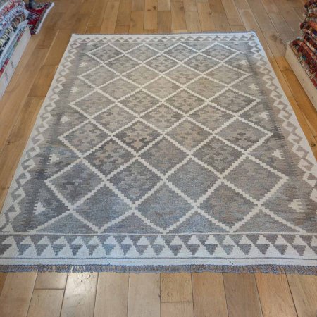 Hand-Made Mazar Kilim From Afghanistan