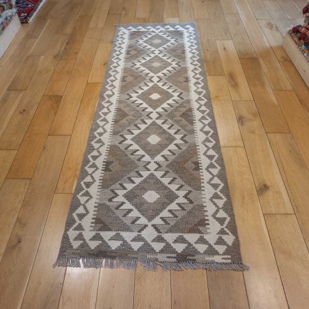 Hand-Made Mazar Kilim From Afghanistan