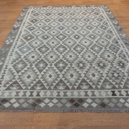 Hand-Made Mazar Kilim From Afghanistan