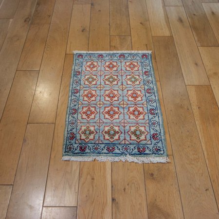 Hand-Knotted Chubi Rug From Afghanistan