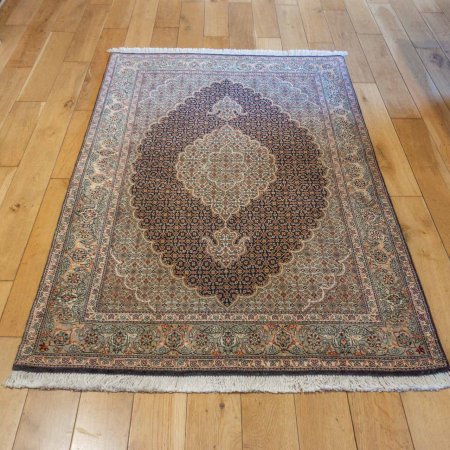 Hand-Knotted Tabriz Rug From Iran (Persian)
