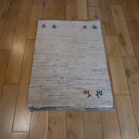 Hand-Knotted Gabbeh Rug From Iran (Persian)