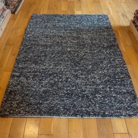 Hand-Knotted Sphere Rug From India