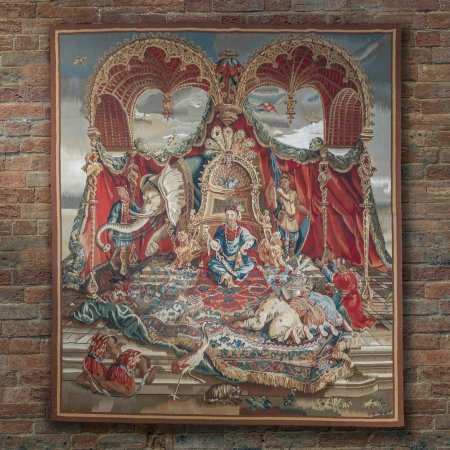 Hand-Made Renaisance Aubusson Wall Hanging From China