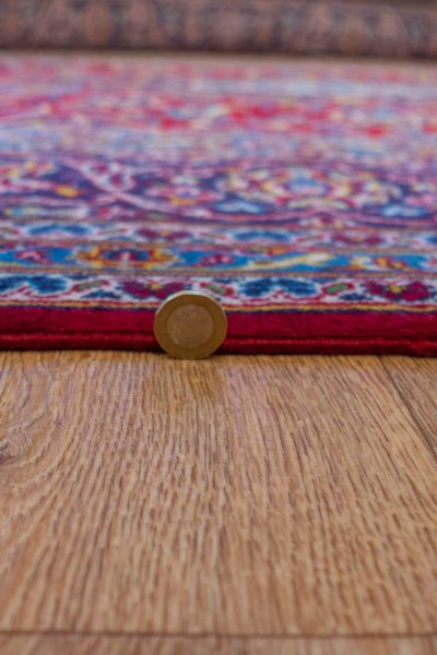 Hand-Knotted Kashan Rug From Iran (Persian) (SN:25549) Olney Oriental Rugs