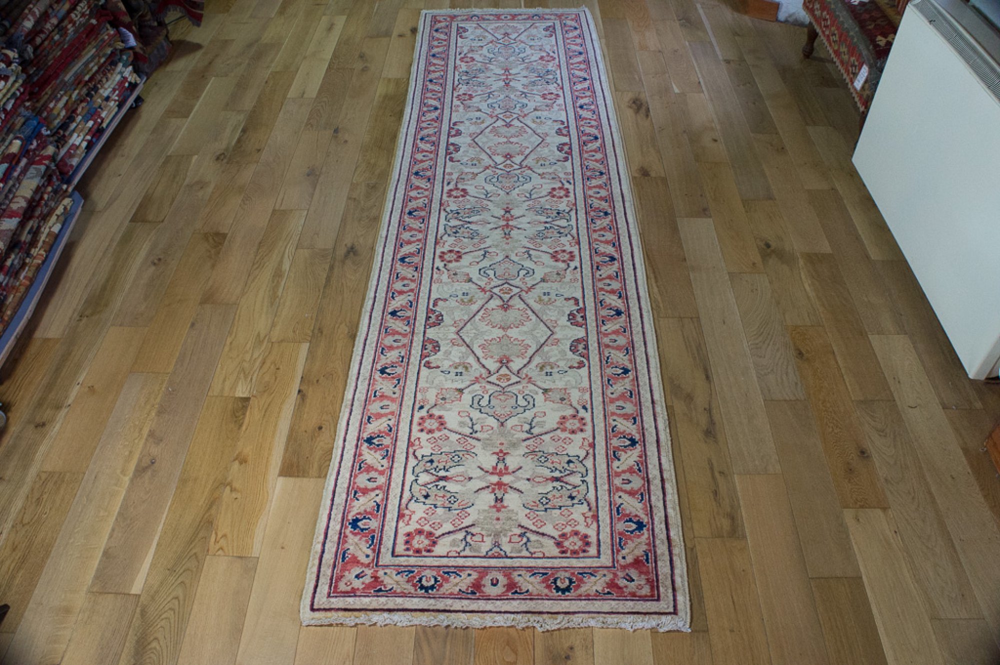 HandKnotted Ziegler Runner From Afghanistan (SN12336) Olney Oriental Rugs